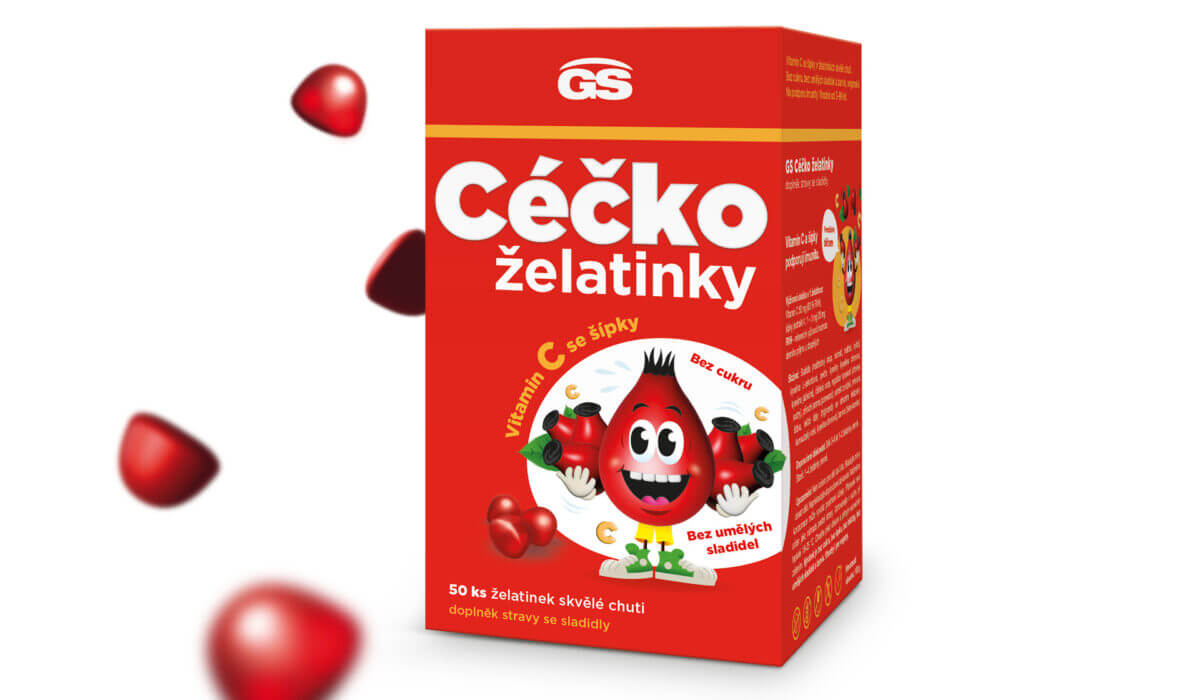 Obalový design GS Céčko želatinky