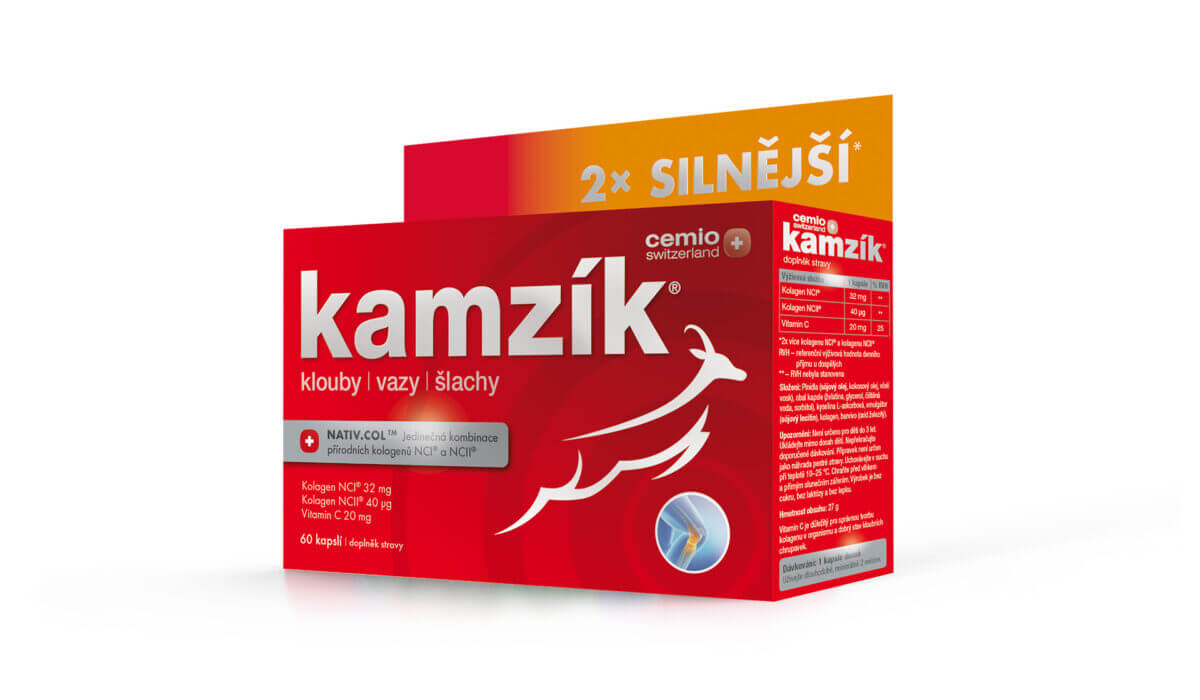 Design obalu Kamzík